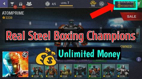 real steel boxing champions game guardian|real steel unlimited money.